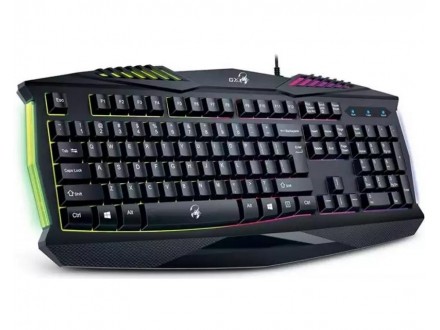 GENIUS K220 Scorpion Gaming USB US crna tastatura