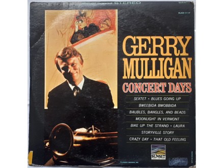 GERRY  MULLIGAN  -  CONCERT  DAYS
