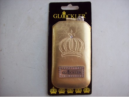 GLOOCKLER DeLuxe CARAT Gold Apple iPhone - NOVO