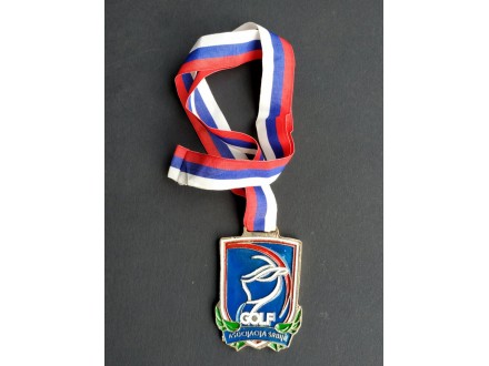 GOLF medalja za 1. mesto - prvenstvo 2019