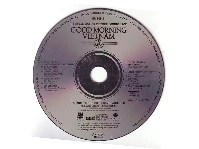 GOOD MORNING, VIETNAM - Original Motion Pic.Soundtrack