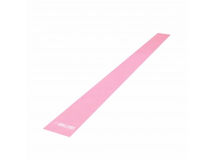 GORILLA SPORTS Elastična traka za vežbanje 120 cm u roze boji