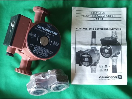 GRUNDFOS UPS 15-45x20 - cirkulaciona pumpa,c. grejanje