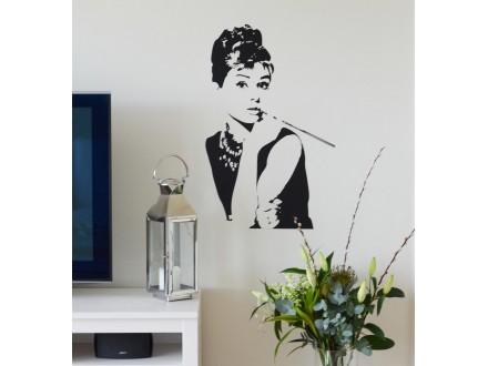 Geco-art nalepnica Audrey Hepburn