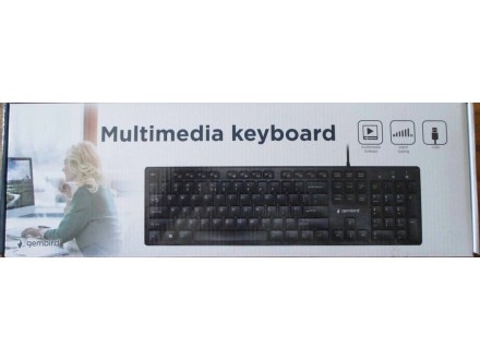 Gembird-Multimedia Tastatura