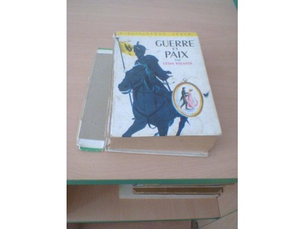 Gerre et paix-Leon tolstoi,knjiga na francuskom