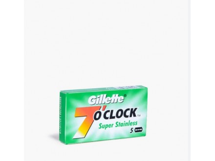 Gillette 7 O`clock Super Stainless /Žileti za brijanje