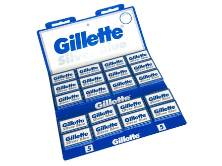 Gillette Silver Blue - zileti za brijanje (100 nozica)
