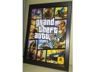 Grand Theft Auto uramljeni poster