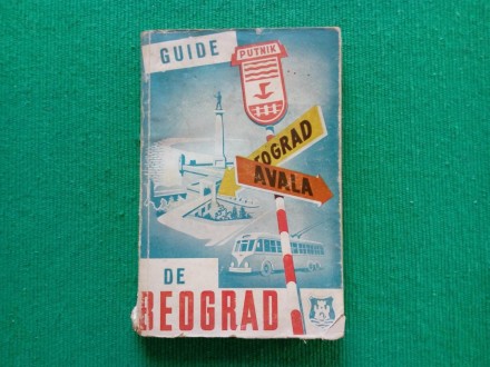 Guide de BEOGRAD turistički vodič 1952
