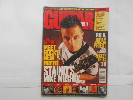 Guitar world sep 2001. Mike Mushok