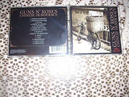 Guns `N` Roses-Chinese democracy CD Geffen EU 2008.