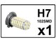 H7 LED Sijalica - 102 SMD dioda - 1 komad slika 1