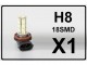 H8 LED Sijalica - 18 SMD dioda - 1 komad slika 1