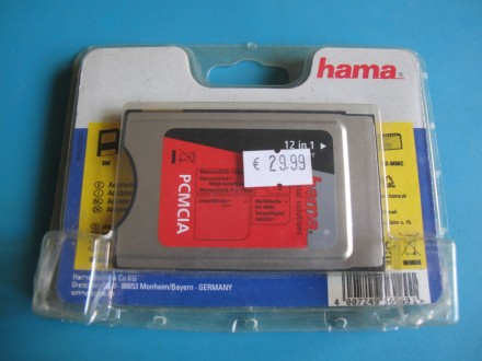 HAMA - PCMCIA Adapter 12 in 1