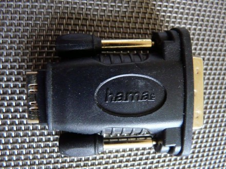 HAMA adapter HDMI (muški) na DVI (muški)