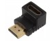 HDMI muško ženski ugaoni adapter pod 90 stepeni slika 1