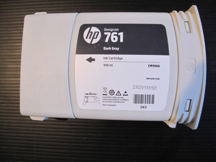 HP kertridž No.761 Dark Grey 400ml (CM996A)