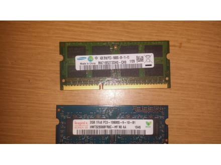 HYNIX 2GB DDR3 SO-DIMM,1 modul,1333Mhz,potpuno ispravna