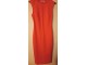 Haljina marke:Zara,size-S-crvene boje,dugačka,uz telo slika 1