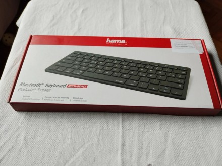 Hama bluetooth bezicna tastatura X300 crna