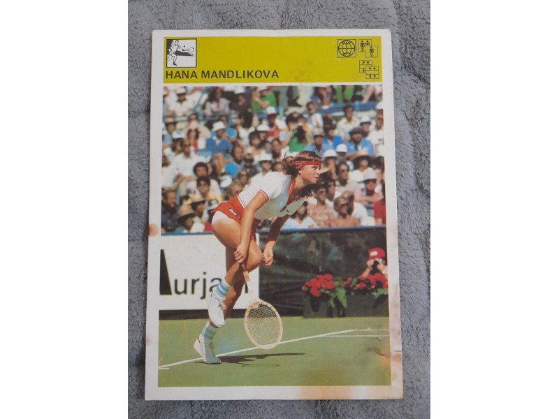 Hana Mandlikova, Svijet sporta, #145, 1981
