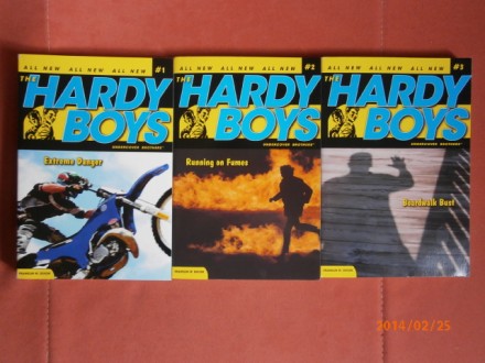 Hardy Boys Undercover Brothers 1-3, Franklin W. Dixon