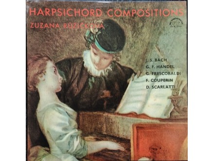 Harpsichord Compositions Bach Handel  Scarlatti Zuzana