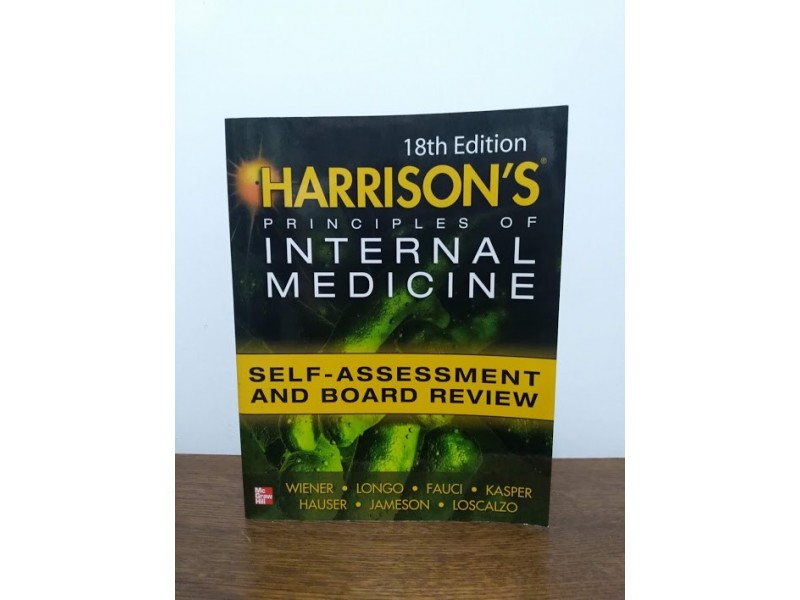 Harrison`s Principles of Internal Medicine, 18th Editio