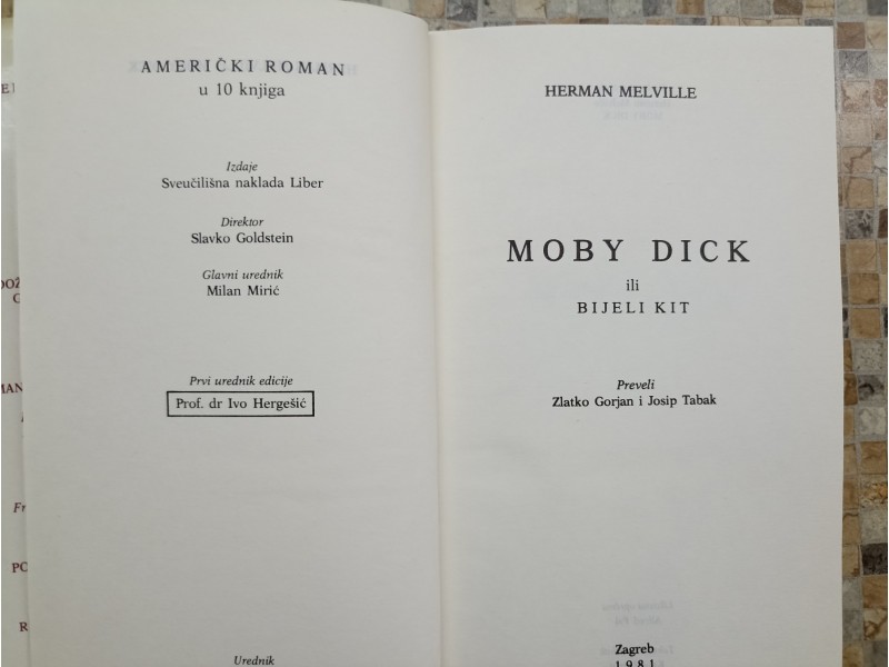 Herman Melville - Moby Dick ili Bijeli kit