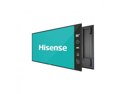 Hisense 86` 86B4E30T 4K UHD Digital Signage Display - 18/7 Operation