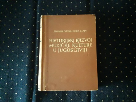 Historijski razvoj muzicke kulture u Jugoslaviji