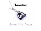 Horoskop horoskop ogrlica od fosilnog hrasta i čađavca