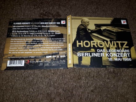 Horowitz - Das legendäre Berliner konzert 18. mai 1986