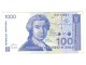 Hrvatska 1000 dinara 1991 XF slika 1