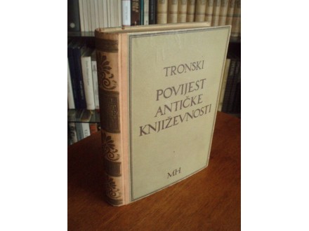 I.M.Tronski  Povijest antičke književnosti