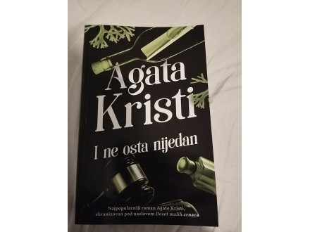 I ne osta nijedan(Deset malih crnaca)-Agata Kristi