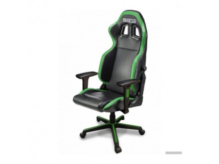 ICON Gaming/office chair Black/Fluo Green