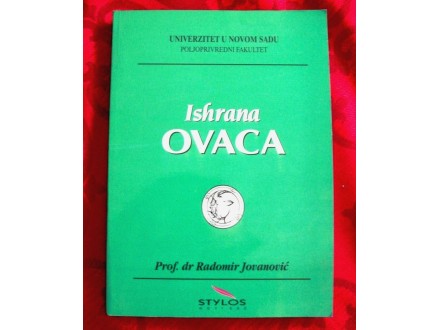 ISHRANA OVACA, Radomir Jovanović -NOVA-