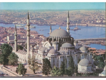 ISTANBUL / Suleymanye Mosque and a view of Golden Horne