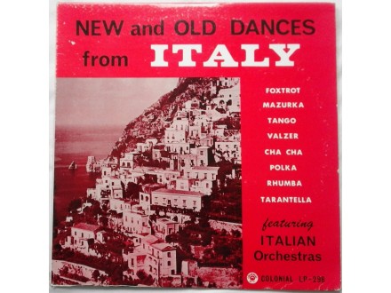 ITALIAN ORCHESTRAS - New & Old dances from Italy