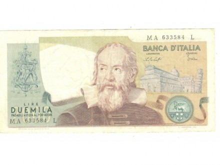ITALIJA 2000 lira 1976