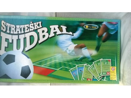 Igra:Strateski fudbal,ploca 66x47 cm.nekompletan
