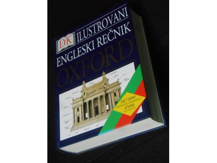 Ilustrovani Engleski rečnik Oxford,4500 ilustracija