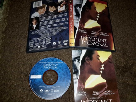 Indecent proposal DVD