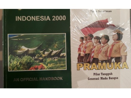 Indonesia 2000 i Pramuka,dve knjige