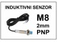Induktivni senzor - LM8 - 2mm - PNP - 6-36VDC - NO slika 1