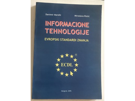 Informacione tehnologije,evropski standardi znanja