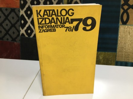 Informator zagreb  katalog knjiga  1978-1979