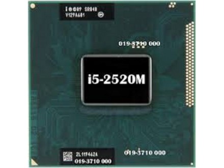 Intel Core i5-2520M 2.5GHz  laptop procesor
